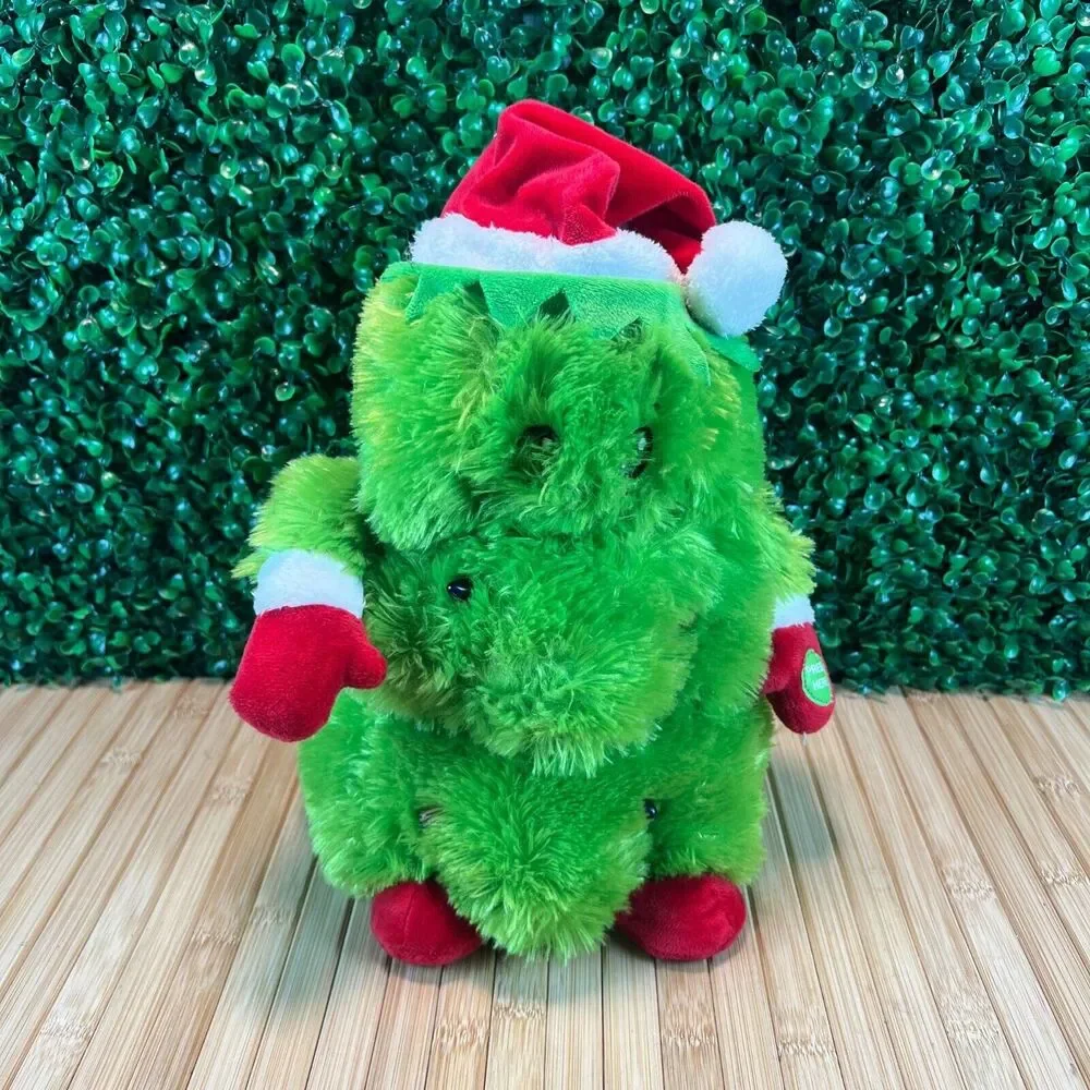 Dancing Animated Tree Be Jolly Sings Rockin Around Christmas Tree Lights Up